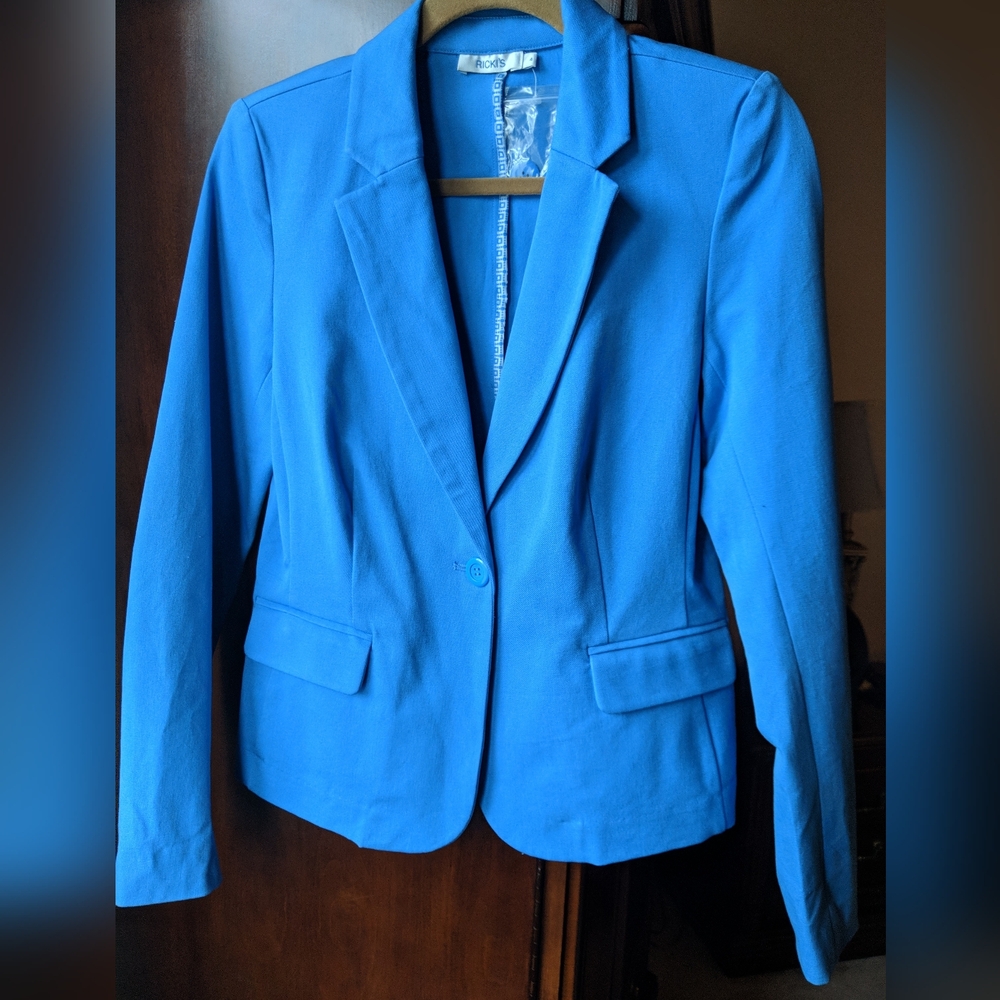 NWT Rickis Cotton Spandex Blazer Size 4